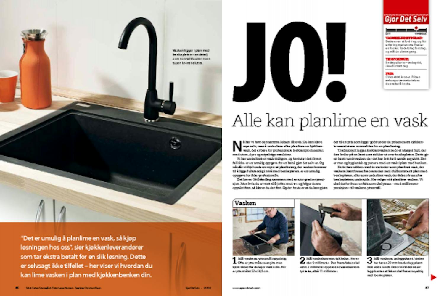 Alle kan planlime en vask Alle kan planlime en vask